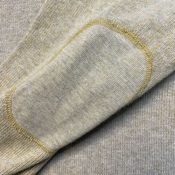 CARBON2COBALT Knit Sweater Men Medium Gray Yellow Carbon 2 Cobalt - Picture 3 of 6